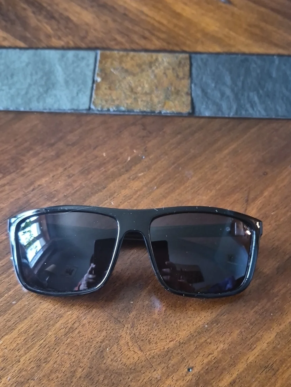 Men's Black Polarized Sunglasses - Sleek Everyday Shades
